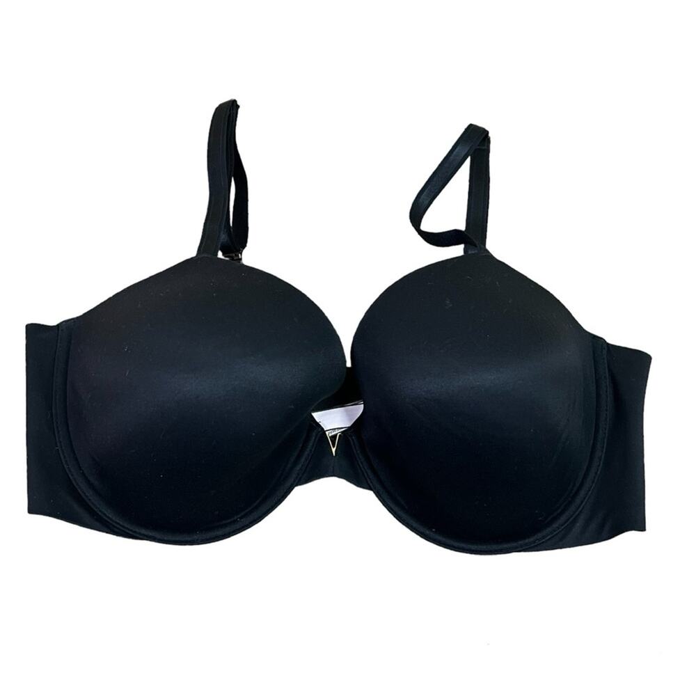 Victoria's Secret Black Smooth Lined Demi Bra Women's 38DD NWOT